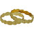 Czar Fashionable  Gorgeous Bangle Set -BANGLE943.2.4