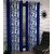 Geonature Navy Blue Kolavery Eyelet Window Curtains Set Of 4 Size 4X5 (4WIN5F-76)