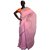 Masleen tant cotton saree light pink