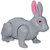 Rabbit Battery Operated Toy Running And Sound