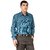 Hyphen Mens Checkered Formal Shirt