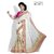Designer Party Wear White Saree