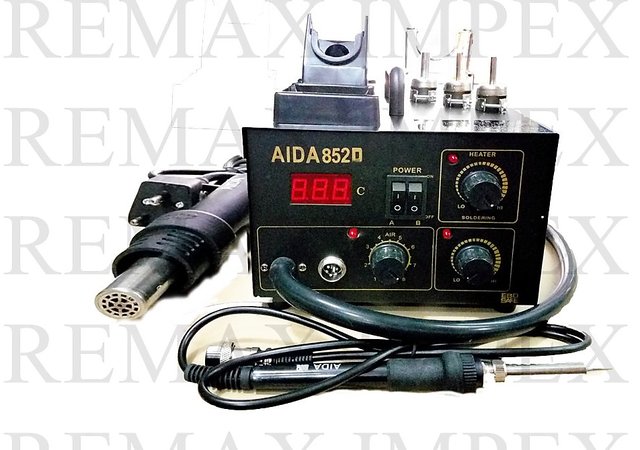 Buy ORIGINAL AIDA 852D SMD Hot Air Rework Soldering Desoldering Station ...