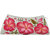 Soulful Threads Cotton Silk Bold Floral Embroidered White Clutch
