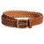LB614 Mens Brown Genuine Leather Belt