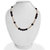Pearlz Ocean Black and Orange Freshwater Pearl 18