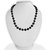 Pearlz Ocean  Black  Freshwater Pearl 18