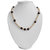 Pearlz Ocean Black and Orange Freshwater Pearl 18