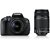 Canon EOS 700D 18.0 MP with 18-55mm + 55-250mm Lens + 8 GB card + Carry Case