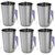 VArun Stainless Steel 6 Pcs Lemon Glass Set