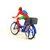 Street Foldable Bicycle Toy For Kids, Light  Sound Effect Cycle For Children