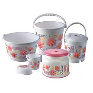 Nayasa 6 Piece Bathroom Set Prices in India- Shopclues- Online Shopping ...
