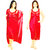 @rk red satin sexy nighty ,night dress for ladies