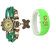 Wedding party watch combo for Girls/women by Brandedking(Green)