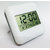 S3341A White Digital LCD Display Alarm Clock Table Desk Date Time Temperature