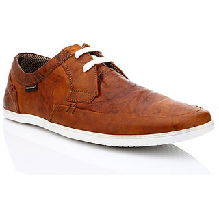 red tape brown casual shoes