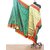 Green South Silk Saree with Weaving Work