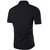 soumyas men shirt in black in colour