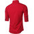 baburaos fashion men shirt red in colour