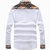baburaos fashion men shirt white in colour