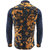 seemas men printed shirt in contrast colour