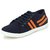 American Swan MenS Dark Blue Canvas Sneakers