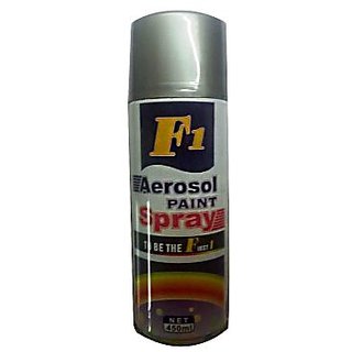 Buy F1 Aerosol Spray Paint Silver 450ml ??Car or bike - Original Online ...