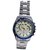 Men Sliver Steel Analog Nice Watch For Boys And Mens