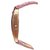 Men Ad Gloden Dial Brown Belt Designer Dial Watches.