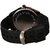 Men Blue With White Dial Black Belt Round Dial Boys watches.