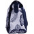 Vivinkaa Navy Rose Canvas Sling Bag for Women 