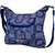 Vivinkaa Blue Printed Handbag