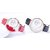 vr sales Women Red And Black Combo Of 2 Casual Analog Party Girls  Watch