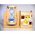 Velamart Hour Glass Sand Clock With Pen Stand, Eco-Friendly Utility Table Showpiece, Home Decor