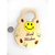 Velamart 3 Hooks LOCK shaped Decrative Wooden  Key Holder  Hanger- For Wall Decor  Home Decor  Utility Showpiece