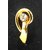 Velamart Fashion Gold Plated  AD Necklace Jewellery Set with Eartops  Earrings - 3278