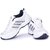 Fitcolus Mens White Lace-up Sports Shoes