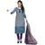 Denim Sulitical Womens Cotton Salwar Suit Dress Material (denimcf21multi) (Unstitched)