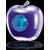Apple Shaped Desktop Digital Talking Alarm Clock Temperature Display