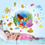 Pvc Underwater Mermaid And Humming Bird Wall Sticker