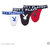 Original Playboy Mens T-BRIEF/ String Bikini Underwear -Assorted colors- Best Quality -Pcs Pack (Three brief Pack)