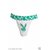 Original Playboy Mens T-BRIEF/ String Bikini Underwear -Assorted colors- Best Quality -Pcs Pack (Three brief Pack)