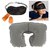 Punchline Enterprises Combo Of 3 In 1 Travel Kit + Hand Grip Bag Holder + 3 Digit Number Lock(Pack Of 2)