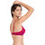 Souminie Pink Printed Non-Padded Cotton Bra