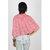 Fashionable Pink Woolen Cape For Girls.