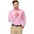 Mens Striped Formal Pink Shirt