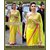 Deepika Padukone In Neon Green Saree With Pink Heavy Blouse