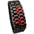 Samurai Led Black Steel Watch - Unisex