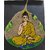 LORD BUDDHA PAINTING ON PEEPAL/PIPAL LEAF