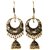 Antique Gold looking beautiful bali  with Jhumki